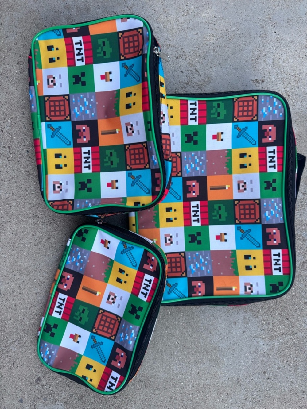 TNT Creeper/Mine Craft storage/School/toys